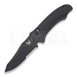 Benchmade Rift G-10 Folding Knife, Combo, Black 950SBK-1