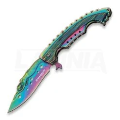 Böker Magnum Rainbow Mermaid Folding Knife 01LG318