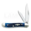 Case Cutlery Peanut Blue Bone Pocket Knife 2802 1 Case Cutlery Peanut Blue Bone Pocket Knife 2802 -Knife Shop 22968 CA2802 01