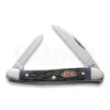 Case Cutlery Mini Copperhead Navy Blue Bone Pocket Knife 07062 -Knife Shop 23301 CA07062 01