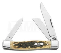 Case Cutlery Stockman Amber Bone Pocket Knife 00079