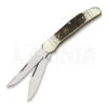 Hen & Rooster Copperhead Pocket Knife, Deer Stag -Knife Shop 26278 HR232DS 01