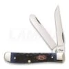 Case Cutlery Mini Trapper Navy Blue Bone Pocket Knife 07321 1 Case Cutlery Mini Trapper Navy Blue Bone Pocket Knife 07321 -Knife Shop 35069 CA07321 01