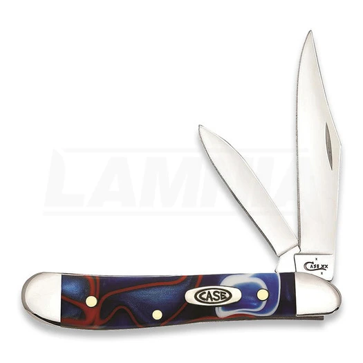 Case Cutlery Peanut Patriotic Kirinite Pocket Knife 11208 3 Case Cutlery Peanut Patriotic Kirinite Pocket Knife 11208