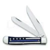 Case Cutlery Blue Line Trapper Bone Pocket Knife 06567 -Knife Shop 44517 CA06567 01