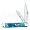Case Cutlery Peanut Caribbean Blue Pocket Knife 25596 2 Case Cutlery Peanut Caribbean Blue Pocket Knife 25596 -Knife Shop 44557 CA25596 01