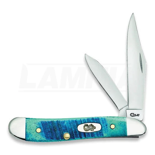 Case Cutlery Peanut Caribbean Blue Pocket Knife 25596 3 Case Cutlery Peanut Caribbean Blue Pocket Knife 25596