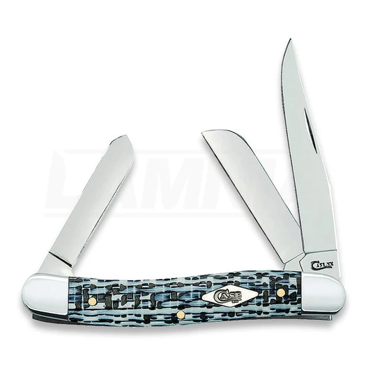 Case Cutlery Stockman White/Black CF Pocket Knife 38923 3 Case Cutlery Stockman White/Black CF Pocket Knife 38923