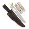 Brisa Trapper 95 DIY Kit Knife, N690 Scandi, Brown Micarta 1 Brisa Trapper 95 DIY Kit Knife, N690 Scandi, Brown Micarta -Knife Shop 54536 BRI42452 01