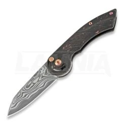 Fox Radius Damasteel Carbon Copper Limited Edition Folding Knife FX-550DCFR
