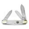 Hen & Rooster Gunboat Canoe 3 Blade MOP Pocket Knife 2 Hen & Rooster Gunboat Canoe 3 Blade MOP Pocket Knife -Knife Shop 55482 HR353LMOP 01