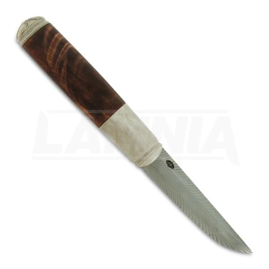 Pasi Jaakonaho Jad Custom Damascus Knife 4 Pasi Jaakonaho Jad Custom Damascus Knife - Image 2