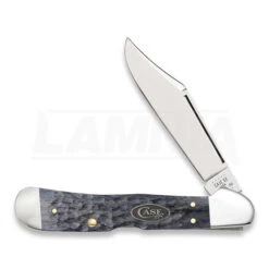 Case Cutlery Gray Bone Standard Jig Copperlock Folding Knife 23114