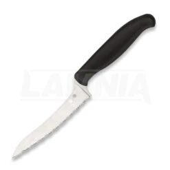Spyderco Z-Cut Pointed Kitchen Knife 14 Spyderco Z-Cut Pointed Kitchen Knife -Knife Shop 59571 SCK14 05