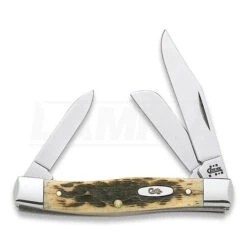 Case Cutlery Stockman Amber Bone Pocket Knife 079