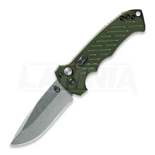 Gerber Auto 06 10th Anniv DP GRN Folding Knife 1263 3 Gerber Auto 06 10th Anniv DP GRN Folding Knife 1263